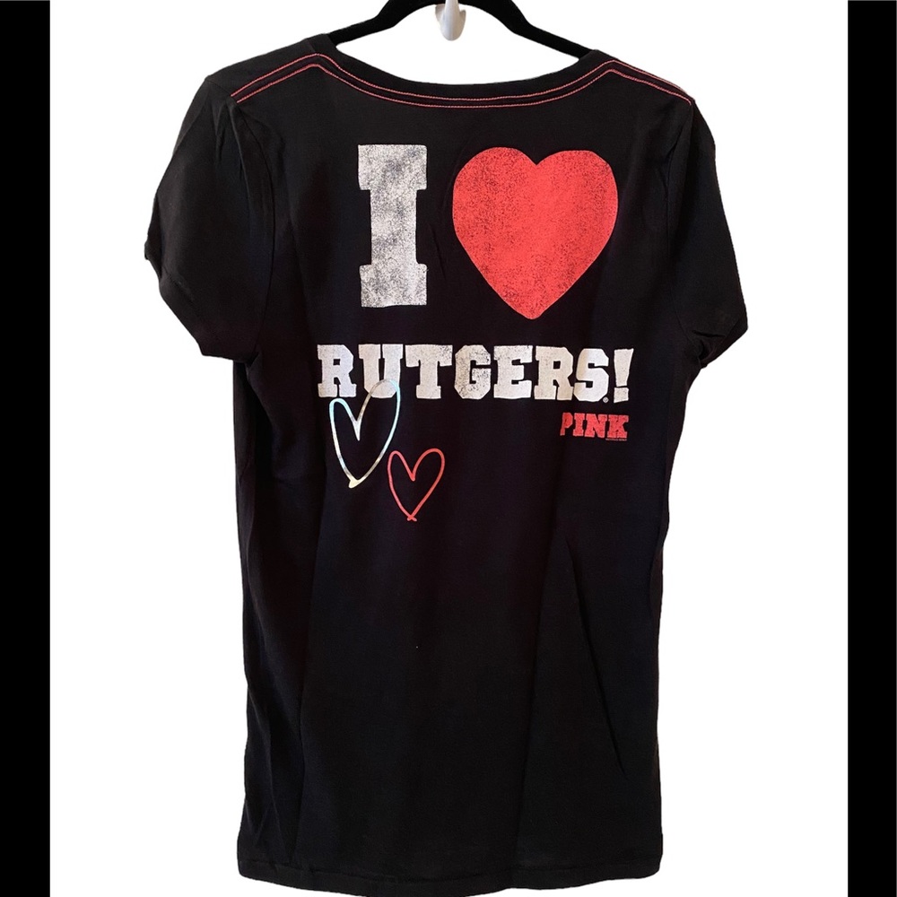 ⭐️NWT⭐️Victoria Secret Pink Rutgers Tee Shirt